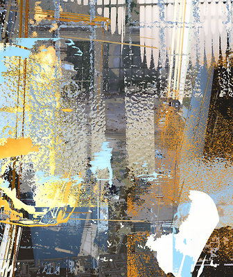 2008-2009 Windowsandmirrors - Untitled \(from Windows \& Mirrors series\) 2008-2009, Photocollage Ultrachrome Archival Print 28
