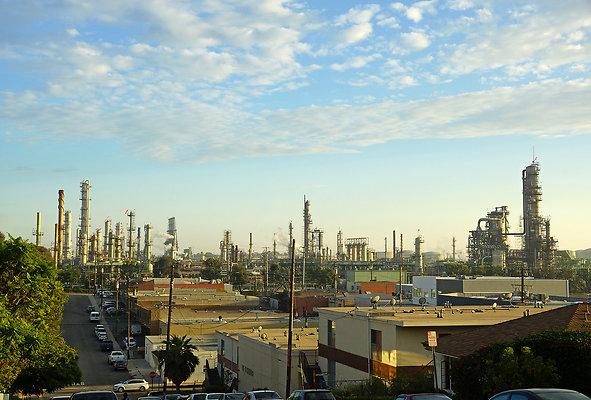OnAClearDaySAwebsite - On a Clear Day, You Can See El Segundo \(Oil Refinery, from the El Segundo Series 2016-2019 Archival Pigment Print